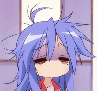 😭 Konata Izumi, Telegram sticker 11 of 77