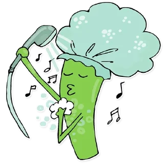 🥦 Брокколь La Flare (@cvvlaflare), Telegram sticker 5 of 45