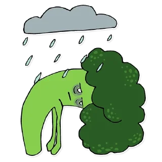 🥦 Брокколь La Flare (@cvvlaflare), Telegram sticker 12 of 45