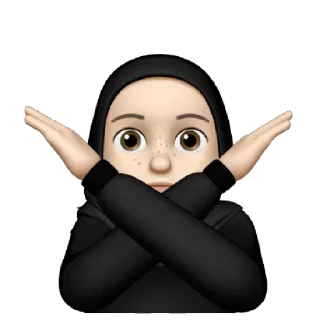 🙅‍♂ @Muslimanistan_Tv 🧕🦋, sticker Telegram 7 sur 35