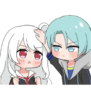 🤗 Дьявол и Ангел-невеста @Nyasticks, sticker Telegram 4 sur 25