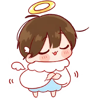 😛 Ангел/демон кун @Nyasticks, Telegram sticker 17 of 34
