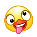 🤪 DUCK EMOJI, стікер Telegram 20 з 50
