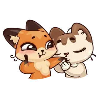 💟 Лиса, стікер Telegram 9 з 30