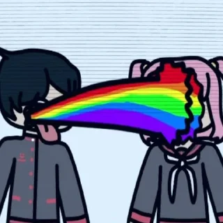🤮 Яндере симулятор 1980 в краткие, Telegram sticker 22 of 56