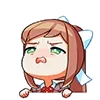💚 DDLC By: @Arad02mine, sticker Telegram 7 sur 46