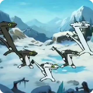 💃 Дракоша, стікер Telegram 10 з 24