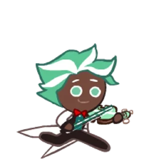 🍫 Mint Choco Cookie!, Telegram sticker 6 of 33