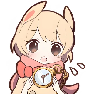 ⏰ Сладкий зайчик @Nyasticks, стикер Telegram 14 из 42