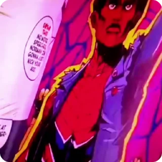 🔴 Spider-Punk / @Earth_928, sticker Telegram 10 sur 50