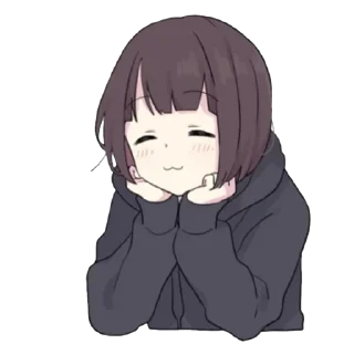 😚 TyanLove @IllumiMorou, Telegram sticker 16 of 55