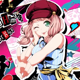 🌟 @pivasikchan ≈ bandori × p5r, sticker Telegram 2 sur 55