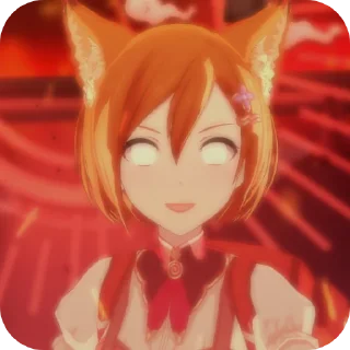 👄 Meiko fox error :: creator @Mem2P26, sticker Telegram 11 sur 32