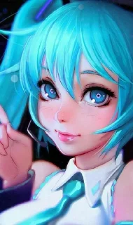 🌟 Miku, sticker Telegram 17 sur 24