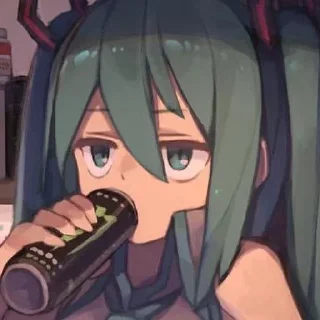 🌟 Miku, sticker Telegram 6 sur 24