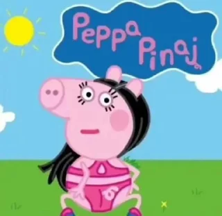 😈 peppa pig, стікер Telegram 10 з 38