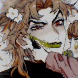 🦇 ݂ ʾ 𝆹𝅥🩸 ׄ 𝔇𝔦𝔬 𝔅𝔯𝔞𝔫𝔡𝔬  𝆭   🦇, Telegram sticker 18 of 35