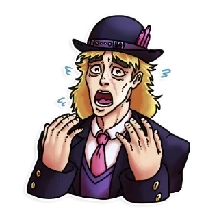 😨 jojo, sticker Telegram 12 sur 120