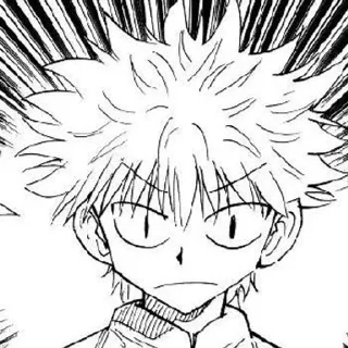 🤍 killua, Telegram sticker 16 of 33