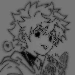 🤍 killua, Telegram sticker 19 of 33