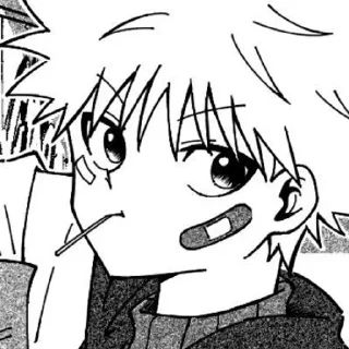 🤍 killua, Telegram sticker 9 of 33