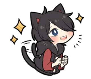 🌟 ໒꒰՞ стикеры ՞꒱ა  ...  @yiroma, Telegram sticker 23 of 40