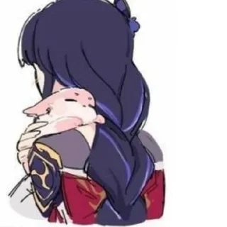 🦊 Райден и Мико~, Telegram sticker 24 of 24