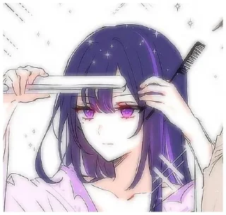 💜 Райден и Яэчка, Telegram sticker 5 of 11