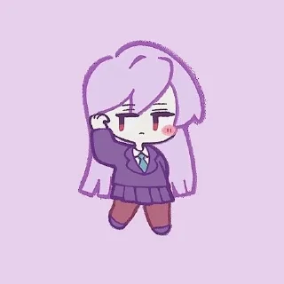 🌟 100kanojo, Telegram sticker 7 of 47