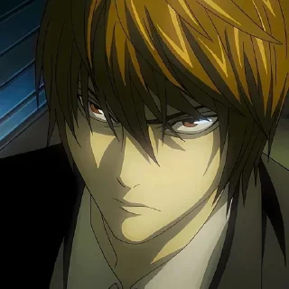 📓 Light Yagami by @mikuStcikers, sticker Telegram 23 sur 73