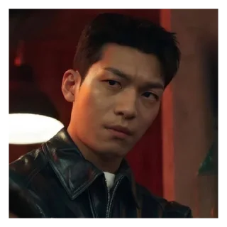 🟥 wi ha joon / westternn, sticker Telegram 18 sur 61