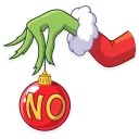 ❌ Grinch, sticker Telegram 8 sur 21