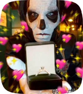💀 🌹Chost ✨, стикер Telegram 7 из 50