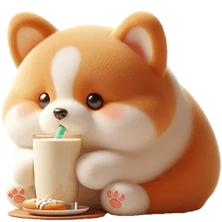 🧋 Милый Чибби @Nyasticks, стикер Telegram 13 из 42
