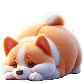 🫣 Милый Чибби @Nyasticks, стикер Telegram 6 из 42