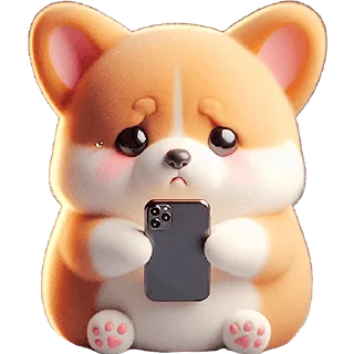 🥺 Милый Чибби @Nyasticks, стикер Telegram 18 из 42