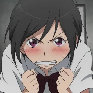 😡 Anime reaction 3, Telegram sticker 18 of 116