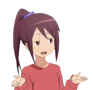 😜 Anime reaction 3, Telegram sticker 5 of 116
