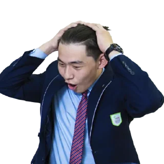 😯 Just Gentlemen, стікер Telegram 16 з 107