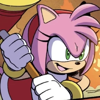 🌟 Amy Rose • @Earth928B, Telegram sticker 8 of 40