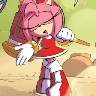 🌟 Amy Rose • @Earth928B, Telegram sticker 9 of 40