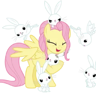 🌟 Fluttershy @toshwallstreet, sticker Telegram 10 sur 40