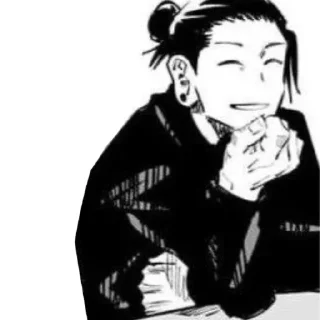 🥢 Гето @Jujutsuuu_Kaisen, стикер Telegram 15 из 58