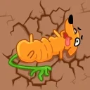 😵 Морковчик @FOXDIZIGNERLIFE, Telegram sticker 21 of 25