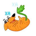😂 Морковчик @FOXDIZIGNERLIFE, Telegram sticker 24 of 25