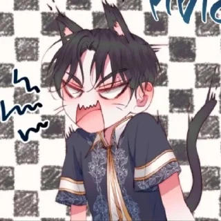 😾 Манхвы, как мут по жизни, стикер Telegram 10 из 56