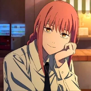 🙂 Человек бензопила @anime_stickerr, стікер Telegram 7 з 20