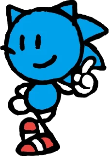 SEGA's Sonic the Sketchog :: @line_stickers