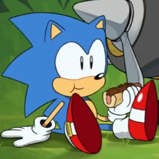 😋 Sonic the hedgehog, sticker Telegram 8 sur 120