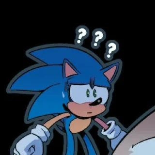 ❓ Sonic the hedgehog, sticker Telegram 20 sur 120